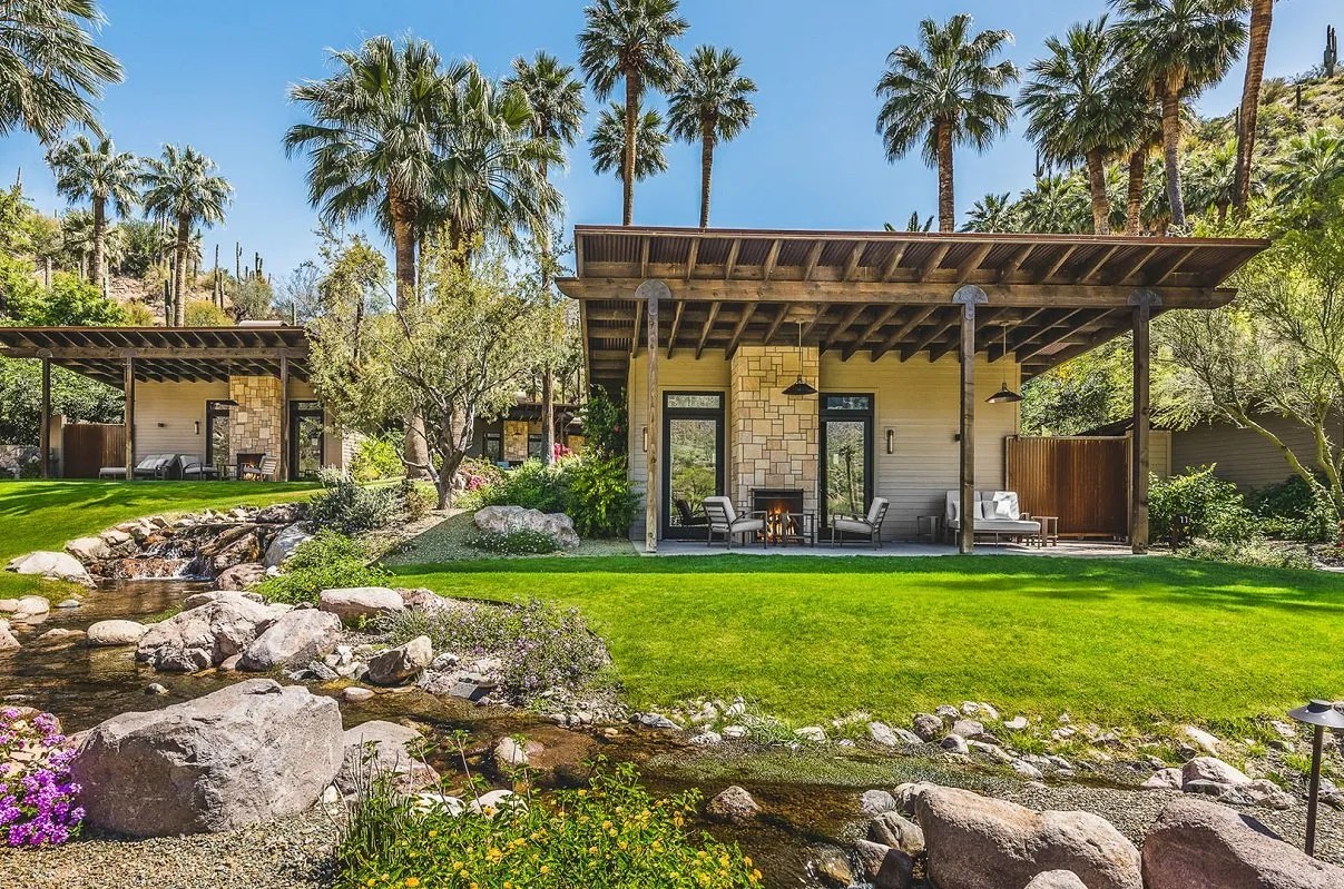 luxury resorts water conservation system