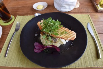 Six Senses Con Dao - By The Beach Restaurant risotto with fish of the day