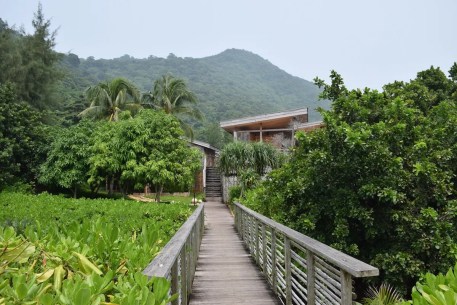 Six Senses Con Dao - Bridge to reception and restaurants