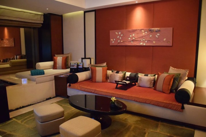 Banyan Tree Macau - Grand Cotai Suite living room