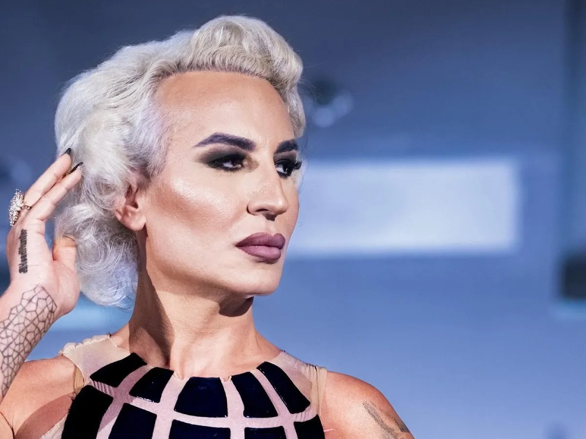 fashion model Elton Ilirjani