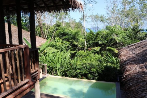 Villa from upper floor