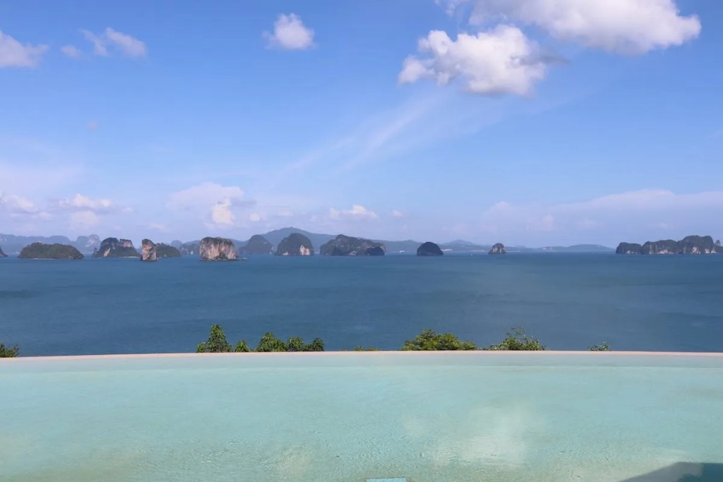Stunning Phang Nga Bay view from Hilltop Reserve
