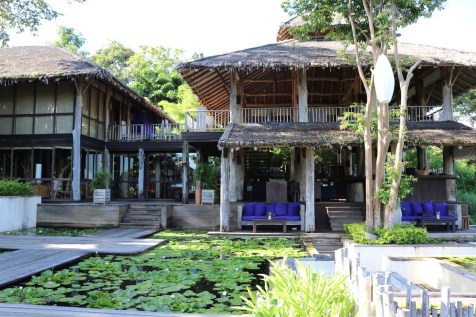 The Den and reception area