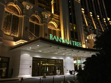 Banyan Tree Macau - Front entrance