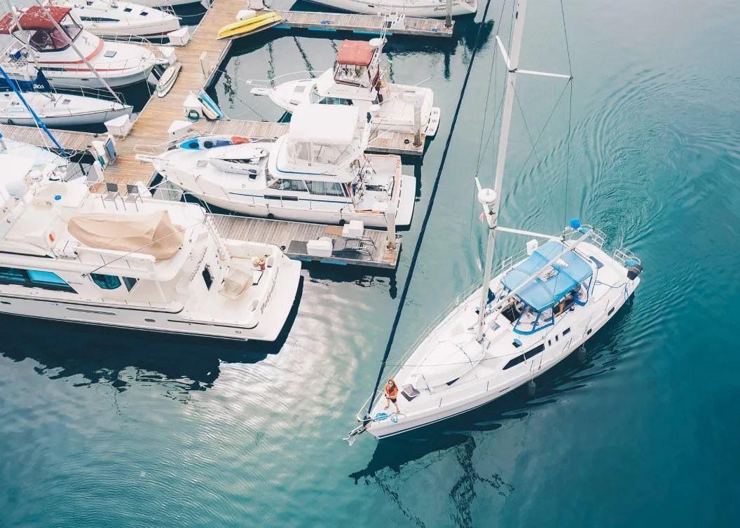 Luxury boat maintenance