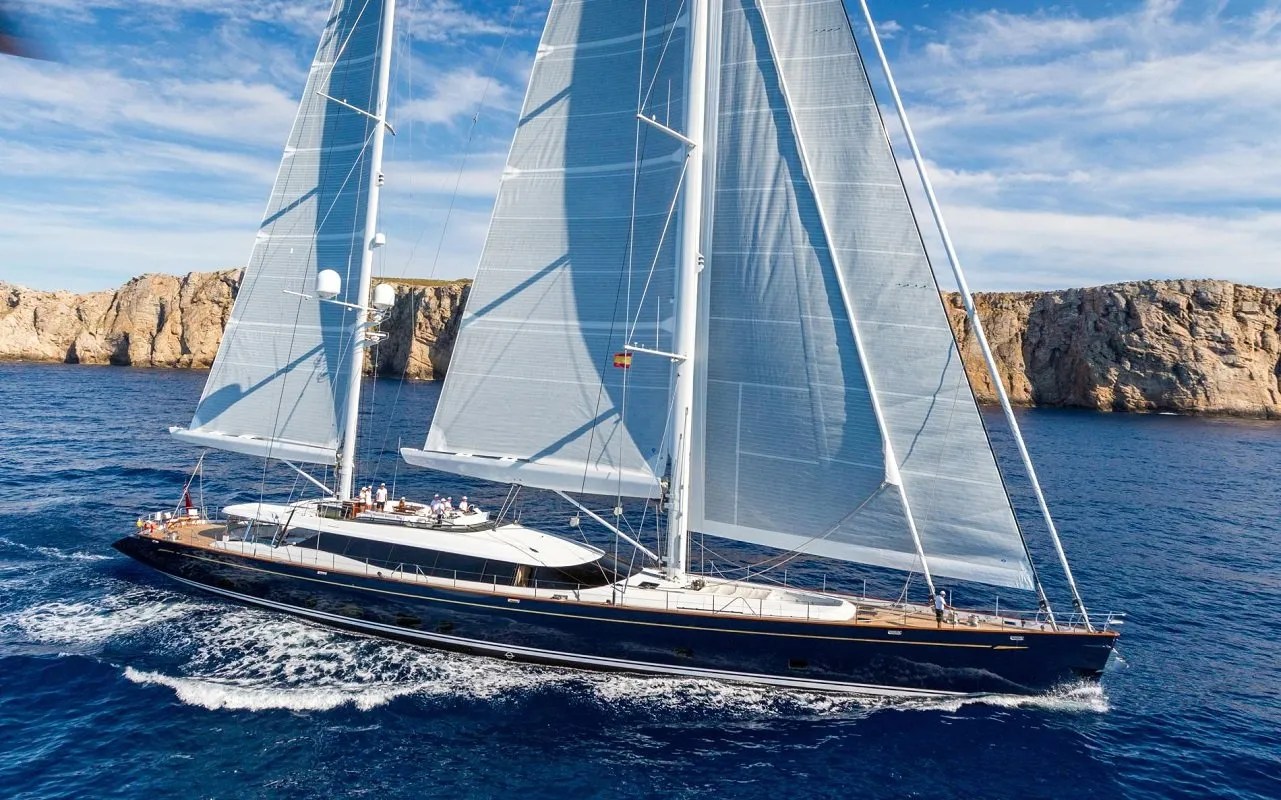 renting a luxury sailing yacht