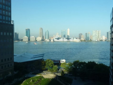 Conrad New York - Deluxe Suite view over Hudson