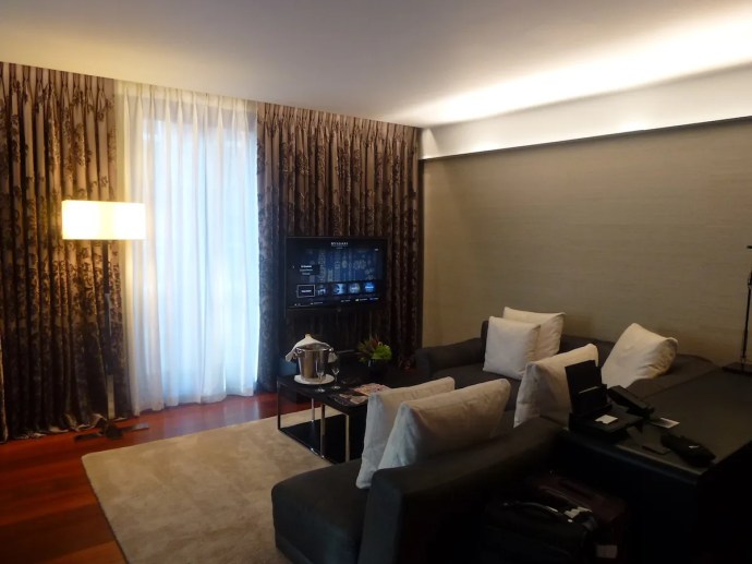 Bulgari London Knightsbridge Suite - Living room