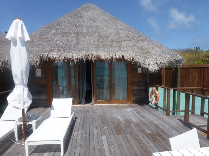 Conrad Rangali Maldives - King Water Villa Terrace