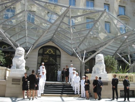 Peninsula Paris - Doormen and Front Desk staff