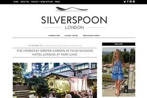 SilverSpoon London - homepage