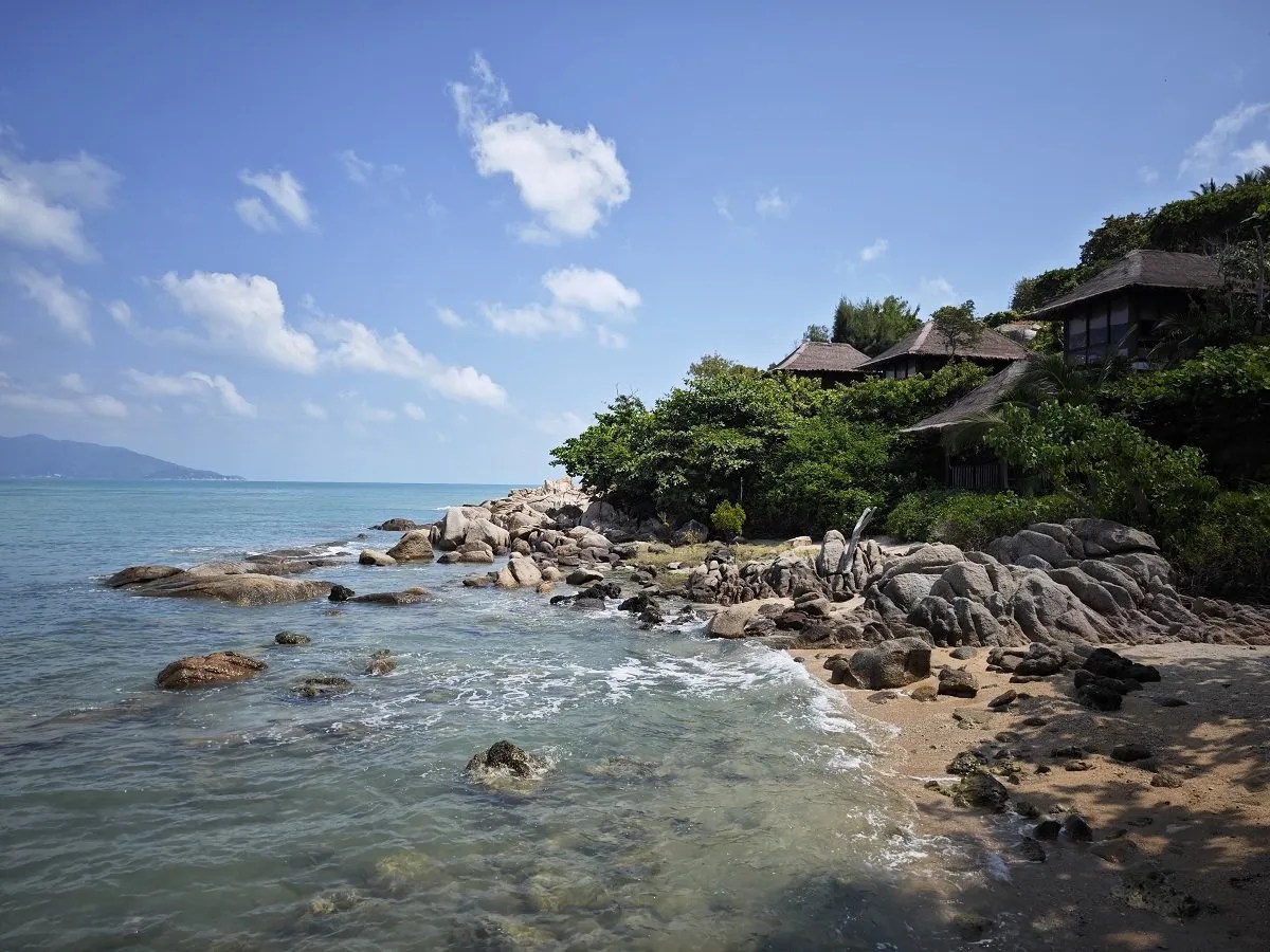 Six Senses Samui - Resort view from private beach