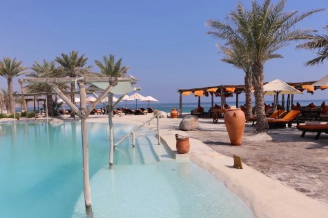 Pool area near Shua Shack restaurant