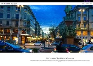 The Modern Traveler - homepage