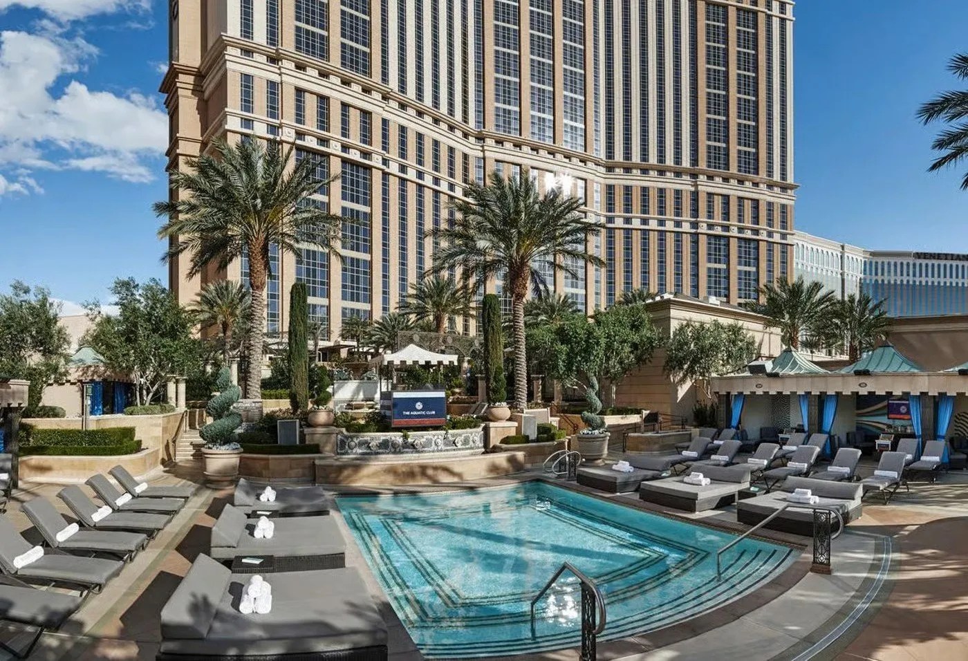 Palazzo at The Venetian Las Vegas pools