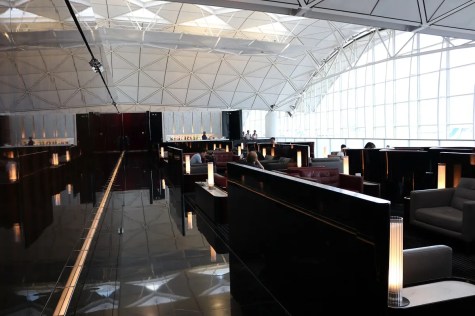 Waiting area - The Wing First Class lounge