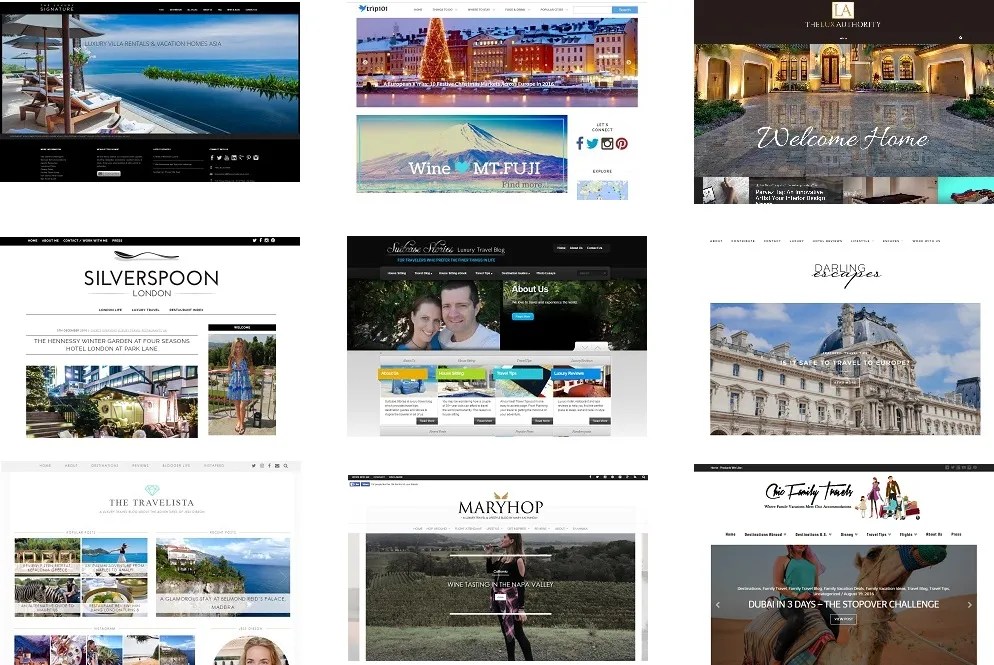 Our travel blog selection for 2017